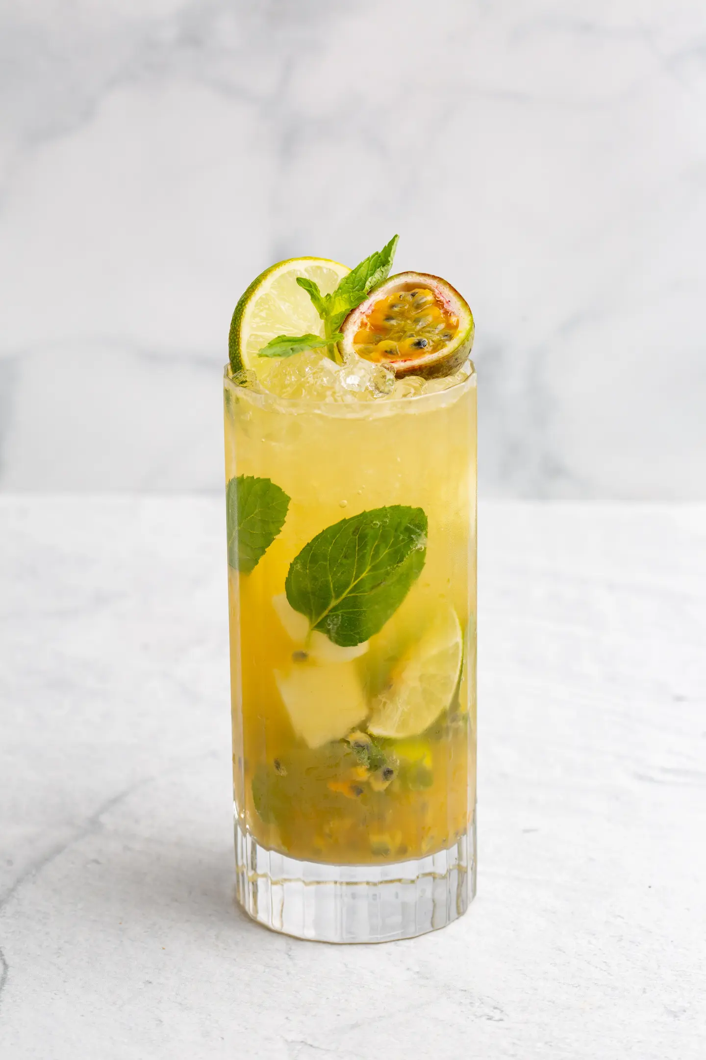 Apple And Passion  Fruit Mojito