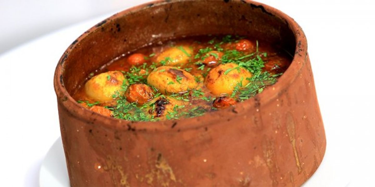 طاجن بطاطس بالفرن