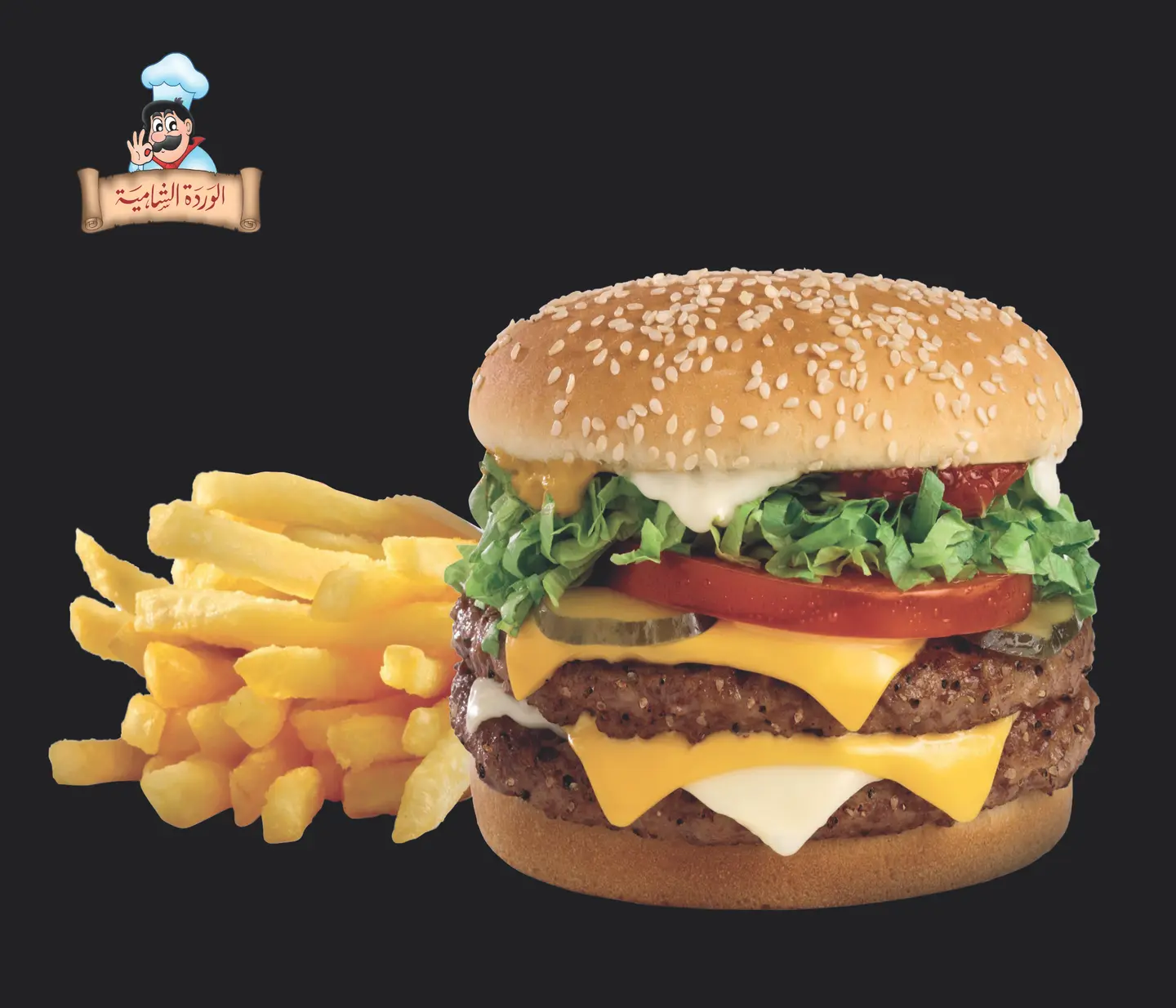 Meat Burger With Cheese