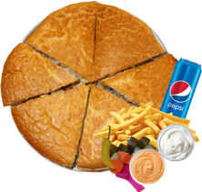 وجبة شاورما ايطالي