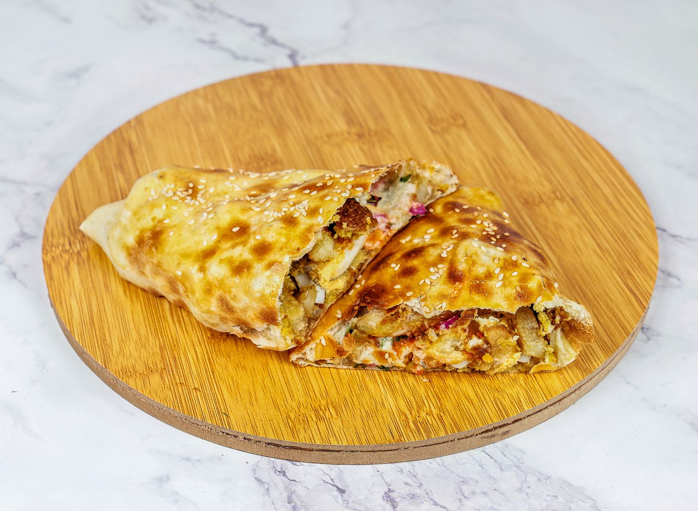 Shami Falafel Pie