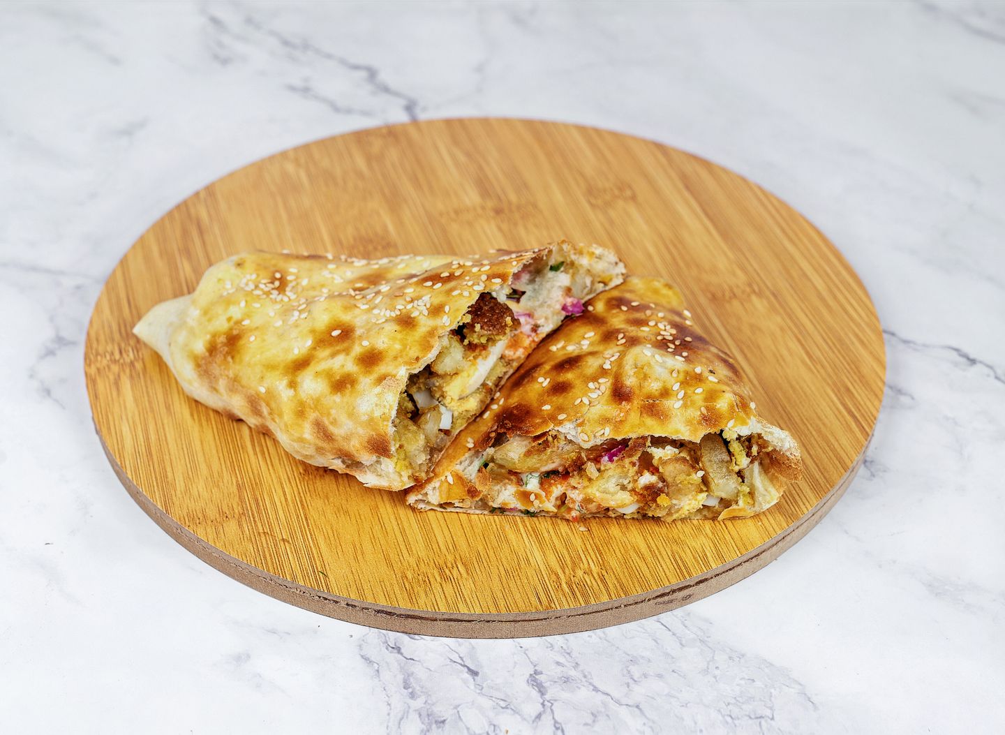 Cheese Falafel Pie