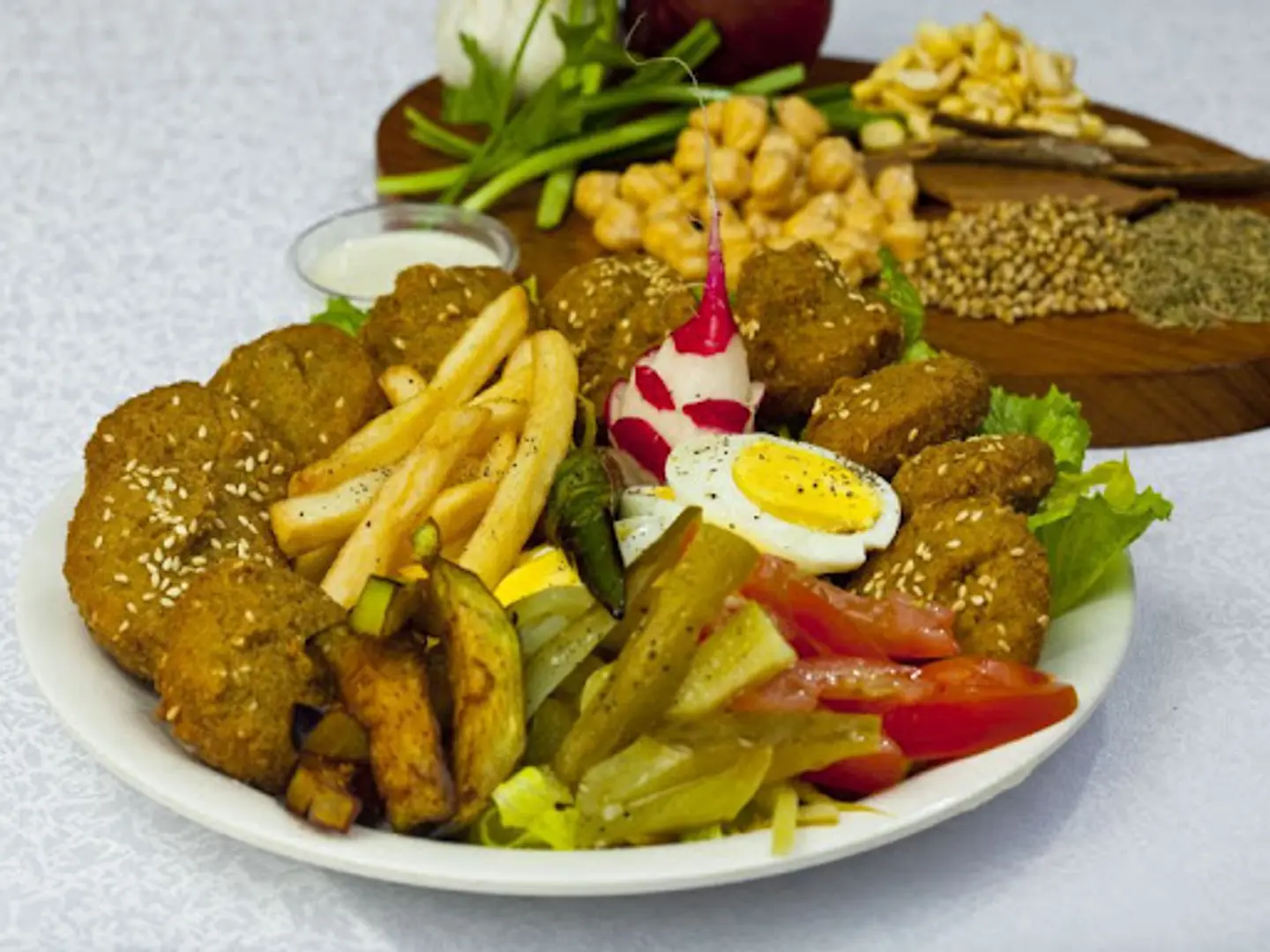 Mixed Falafel