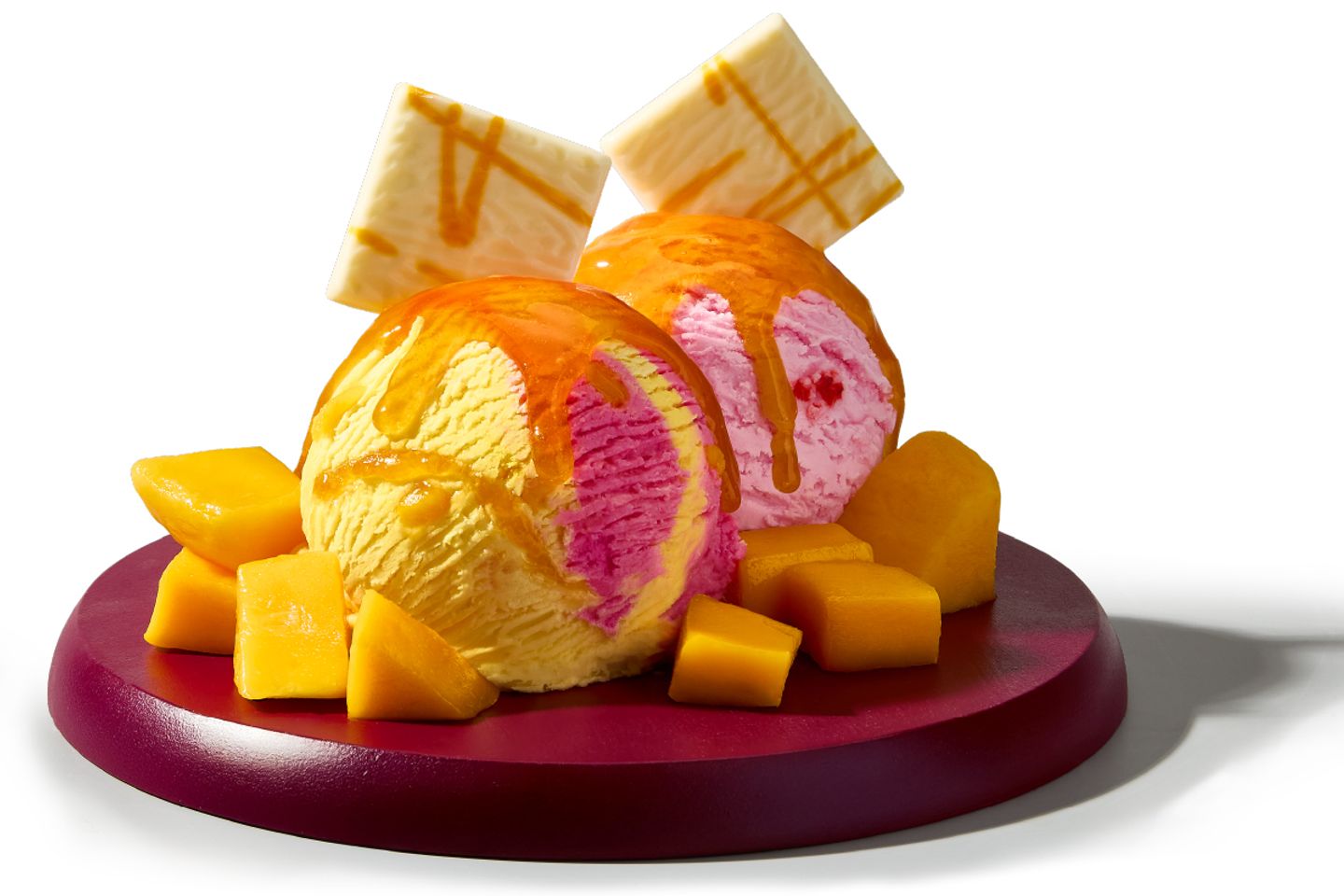 Mango Passionfruit   Double Value Sundae