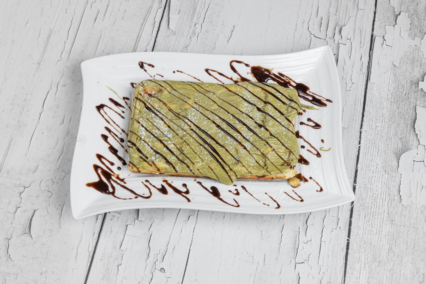 Pistachios Waffle