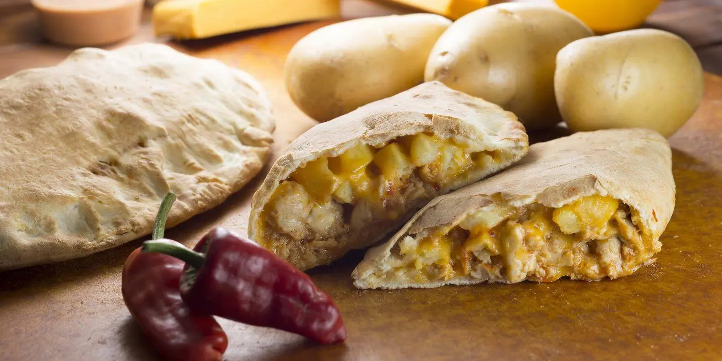 Falafel Pie With Cheese