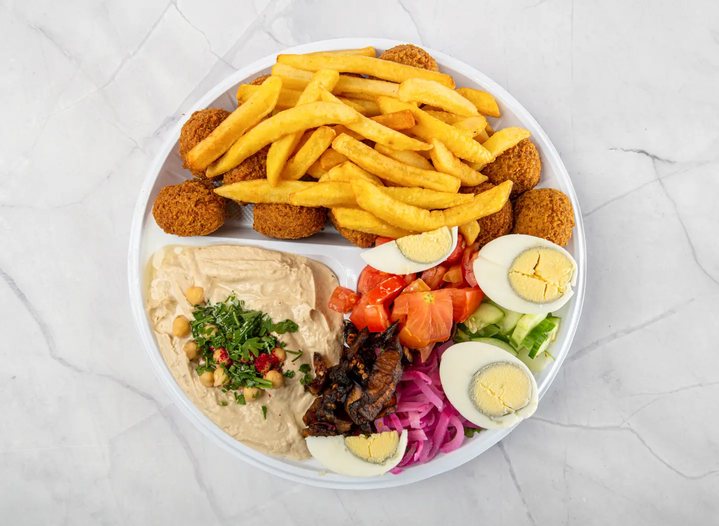 Medium Mixed Falafel Plate