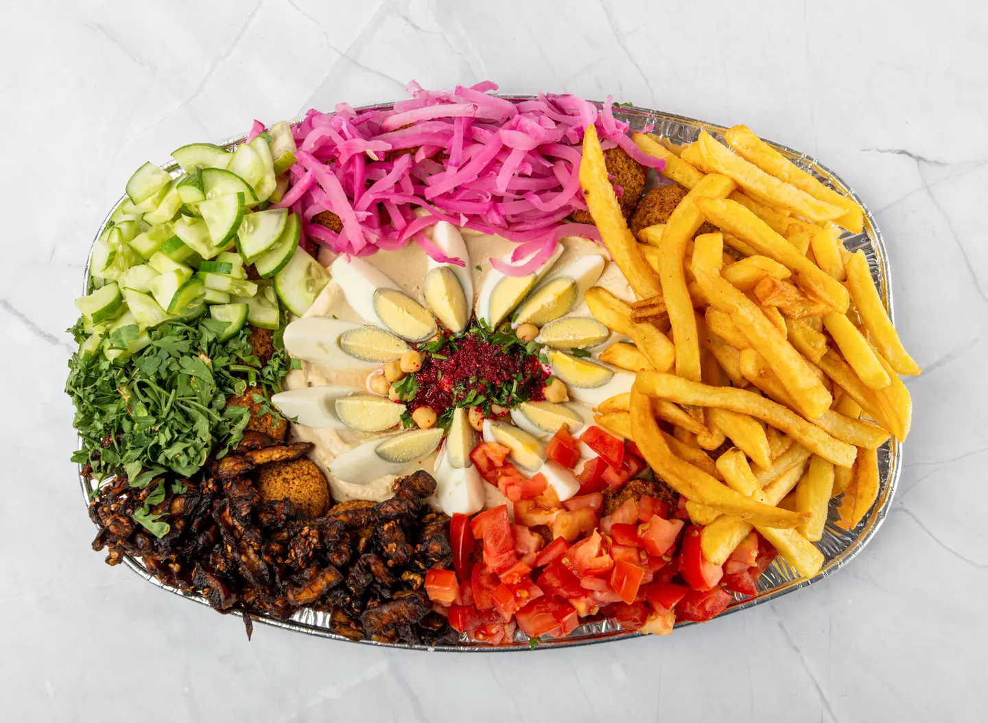 Large Mixed Falafel Plate