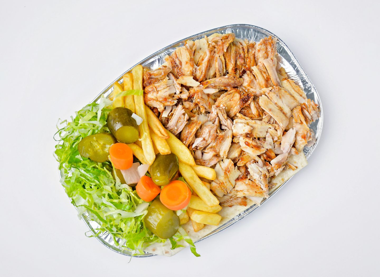 صحن شاورما دجاج