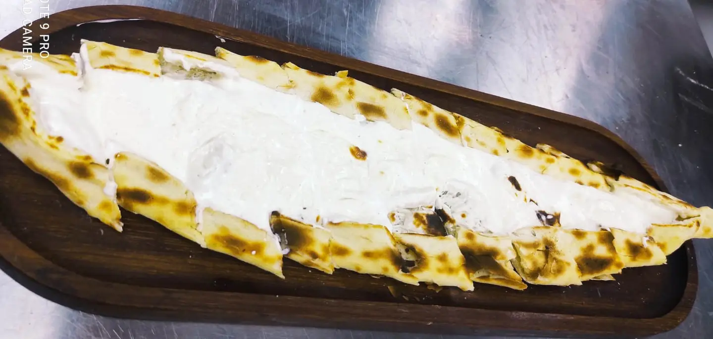 Labneh Pie With Honey