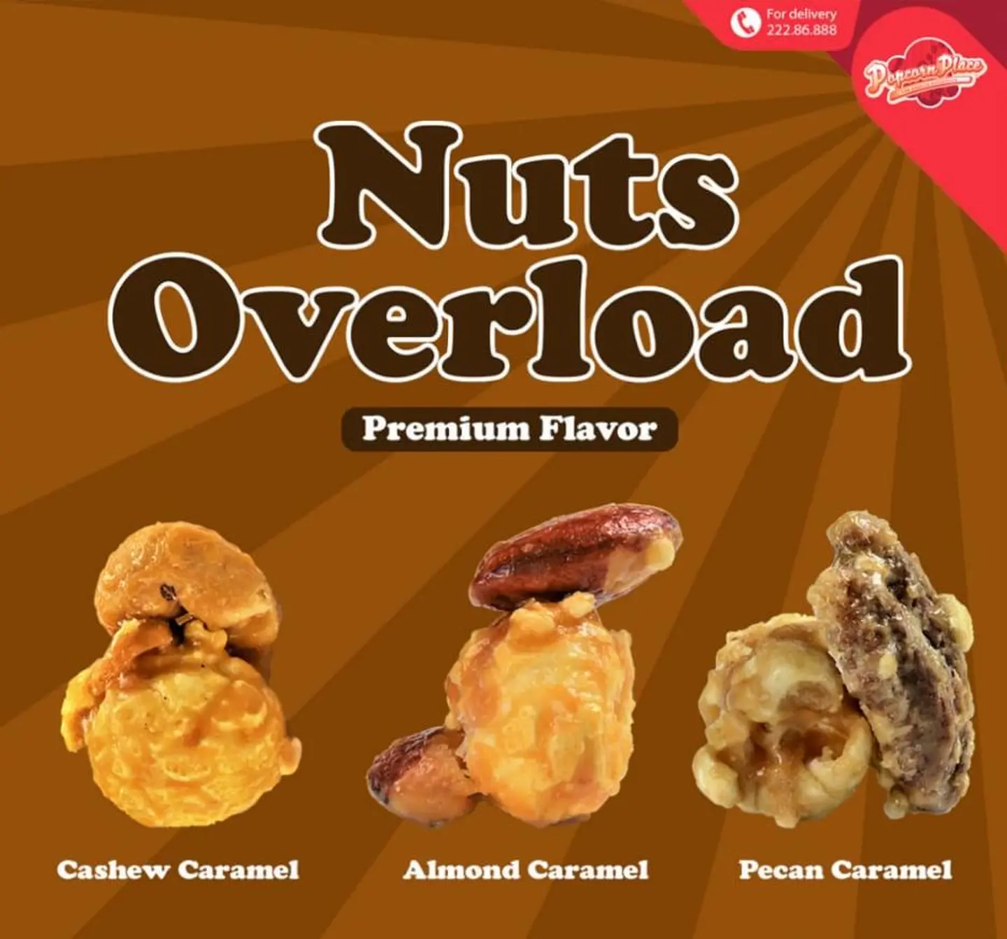 Nuts Overloaded Mix - Regular Cone