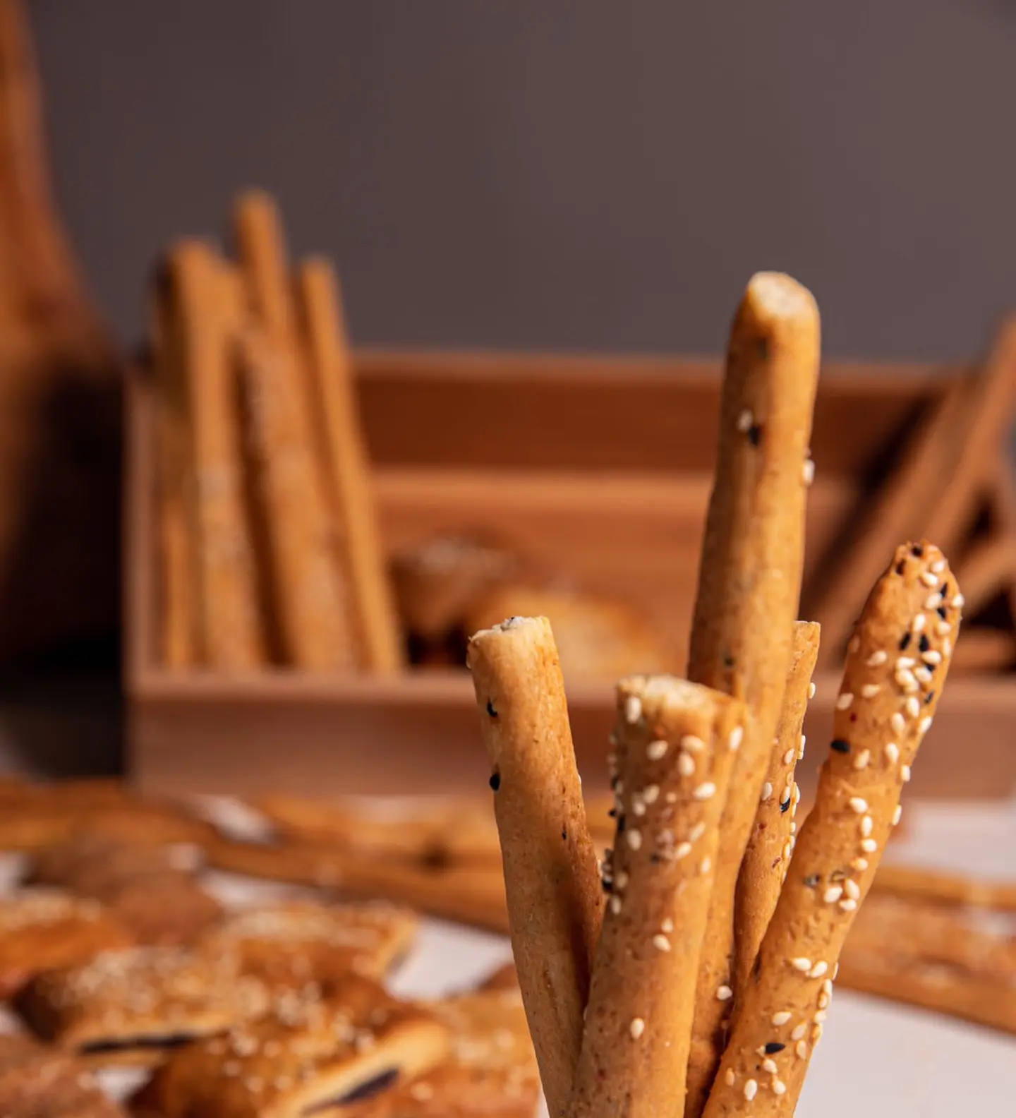 شابورة أصابع بالسمسم و حبة البركة