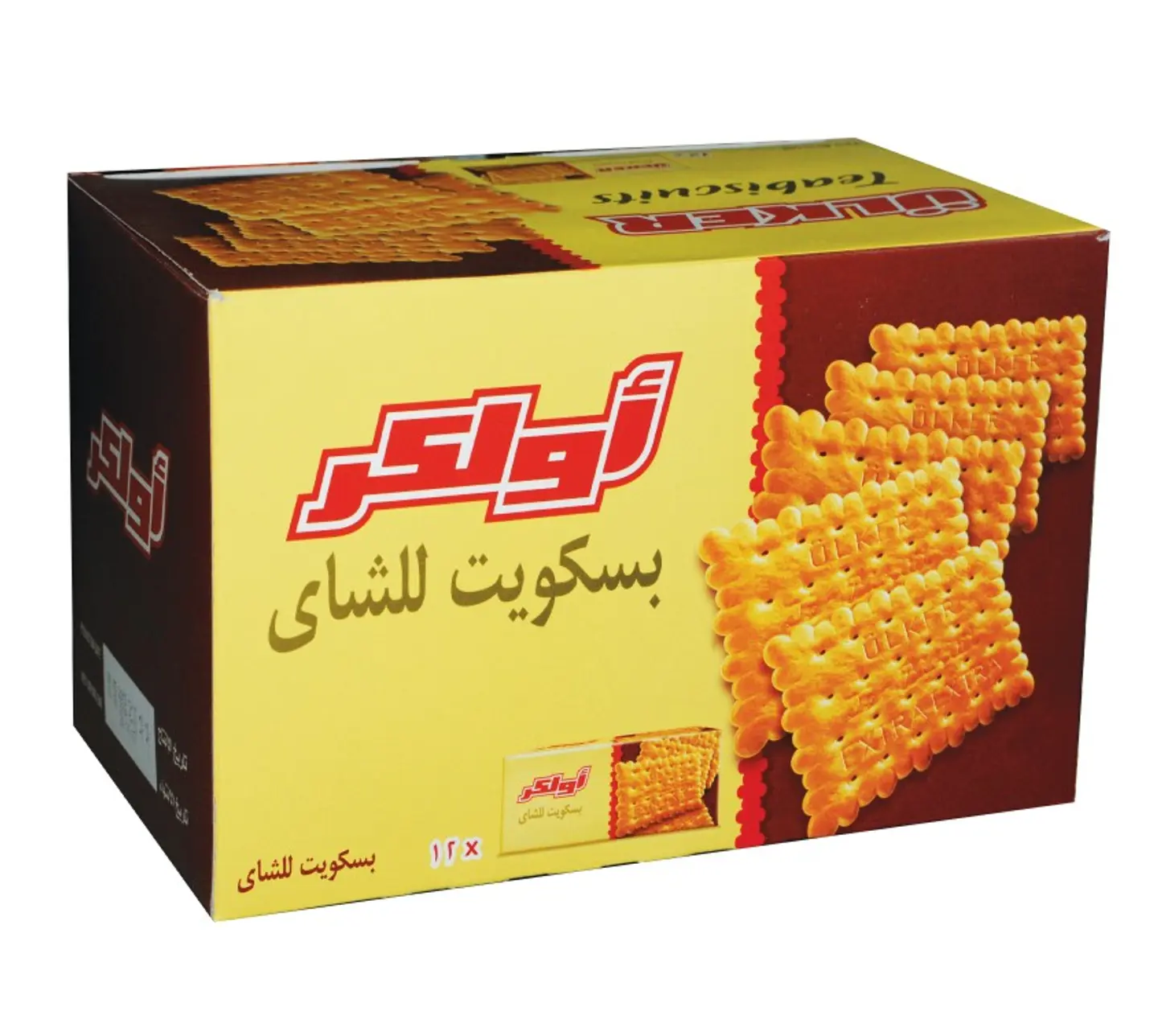 بسكوت شاي أولكر 12 حبة