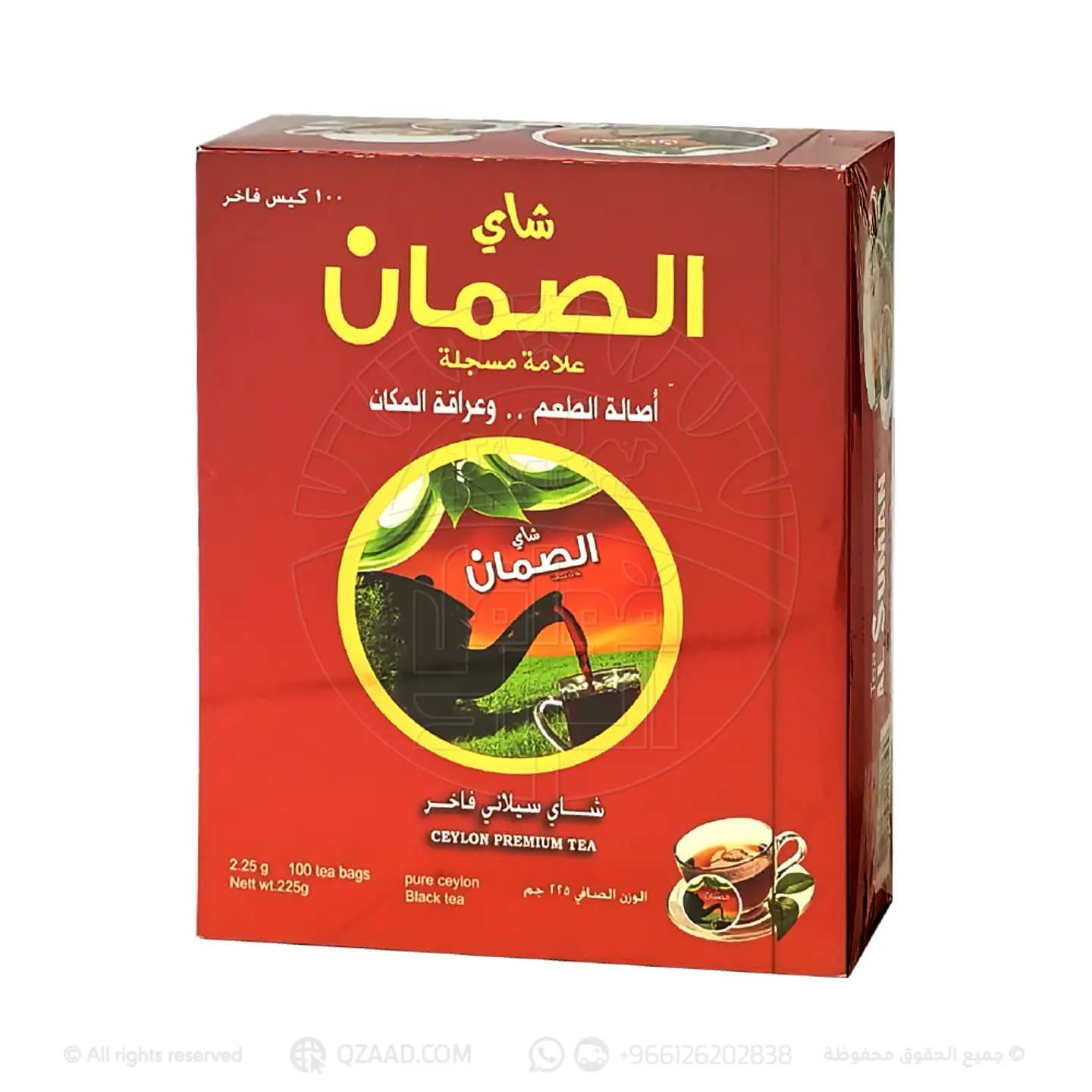 شاي الصمان 100 كيس