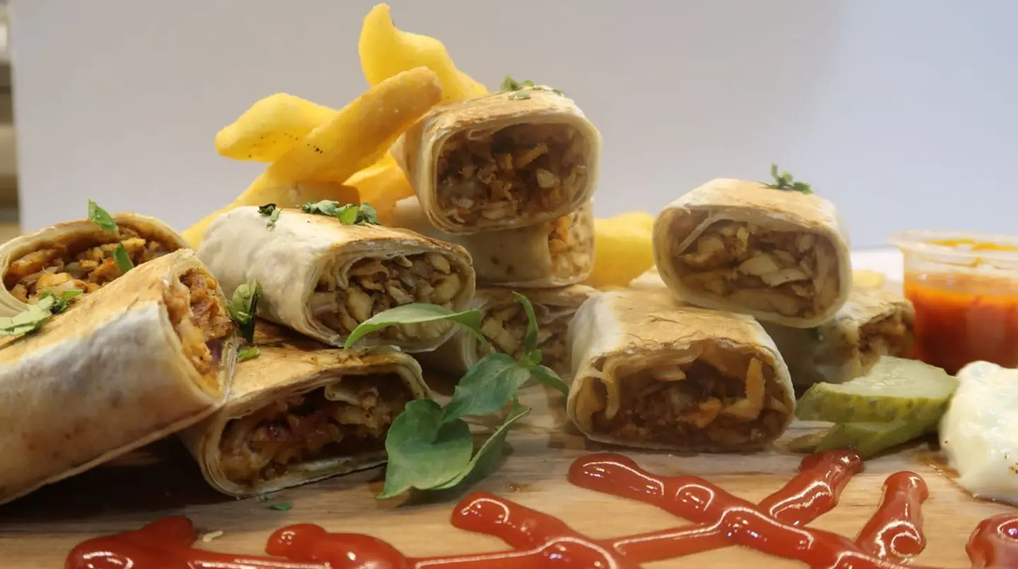 عربي شاورما دجاج وسط