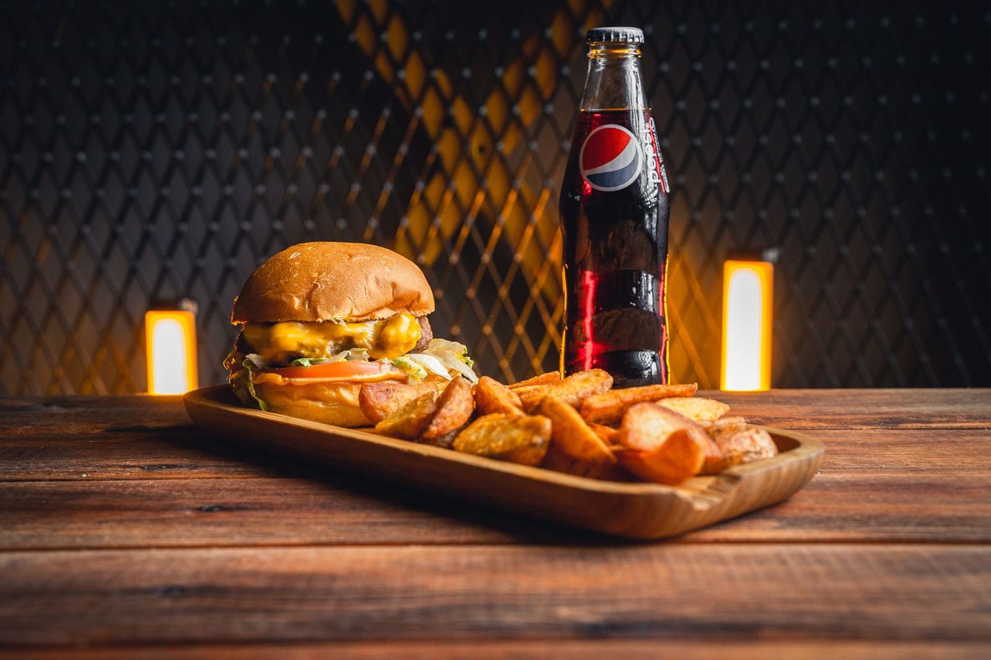 Beef Burger Meal