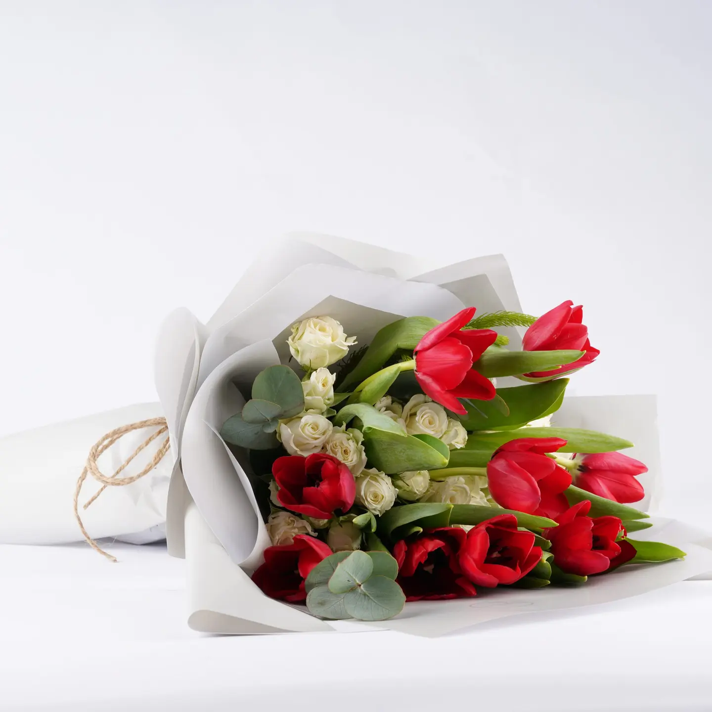 Red And White Bouquet
