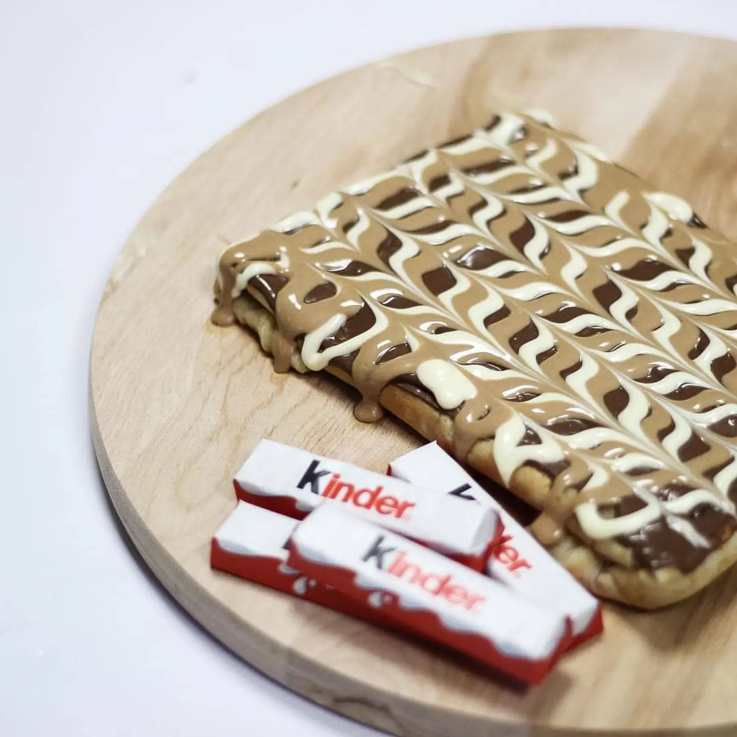 Kinder Brownies Crepe