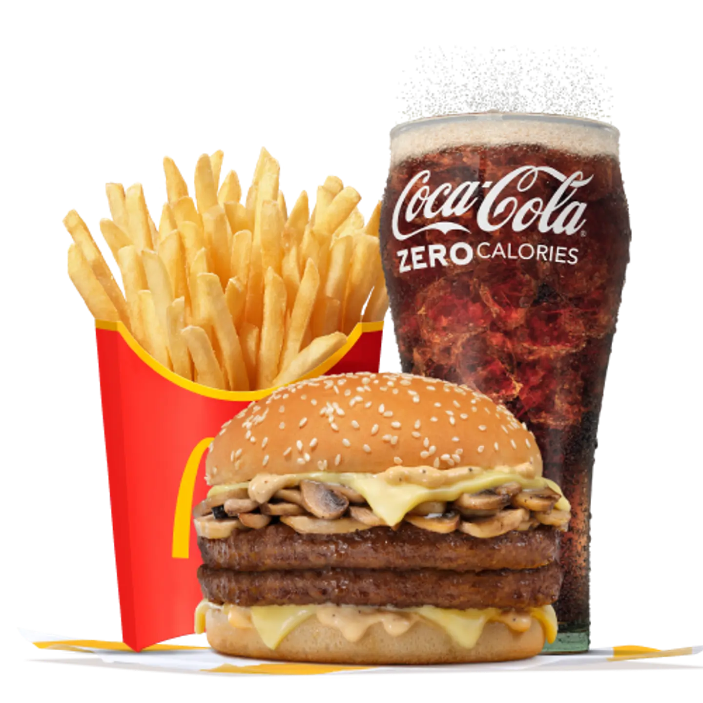 Big Tasty Mushroom Double Up Meal