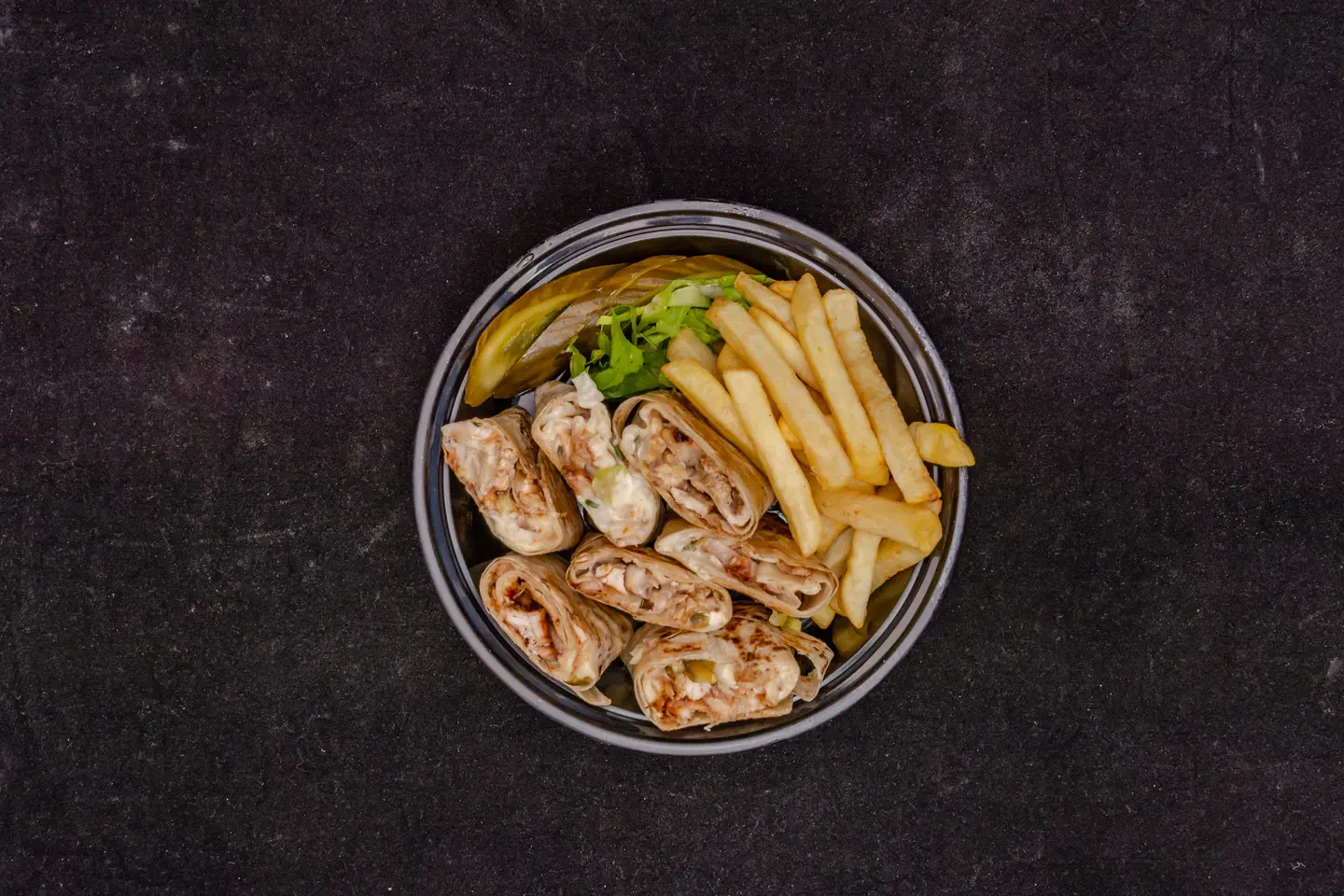 صحن شاورما - صحن 7 قطع