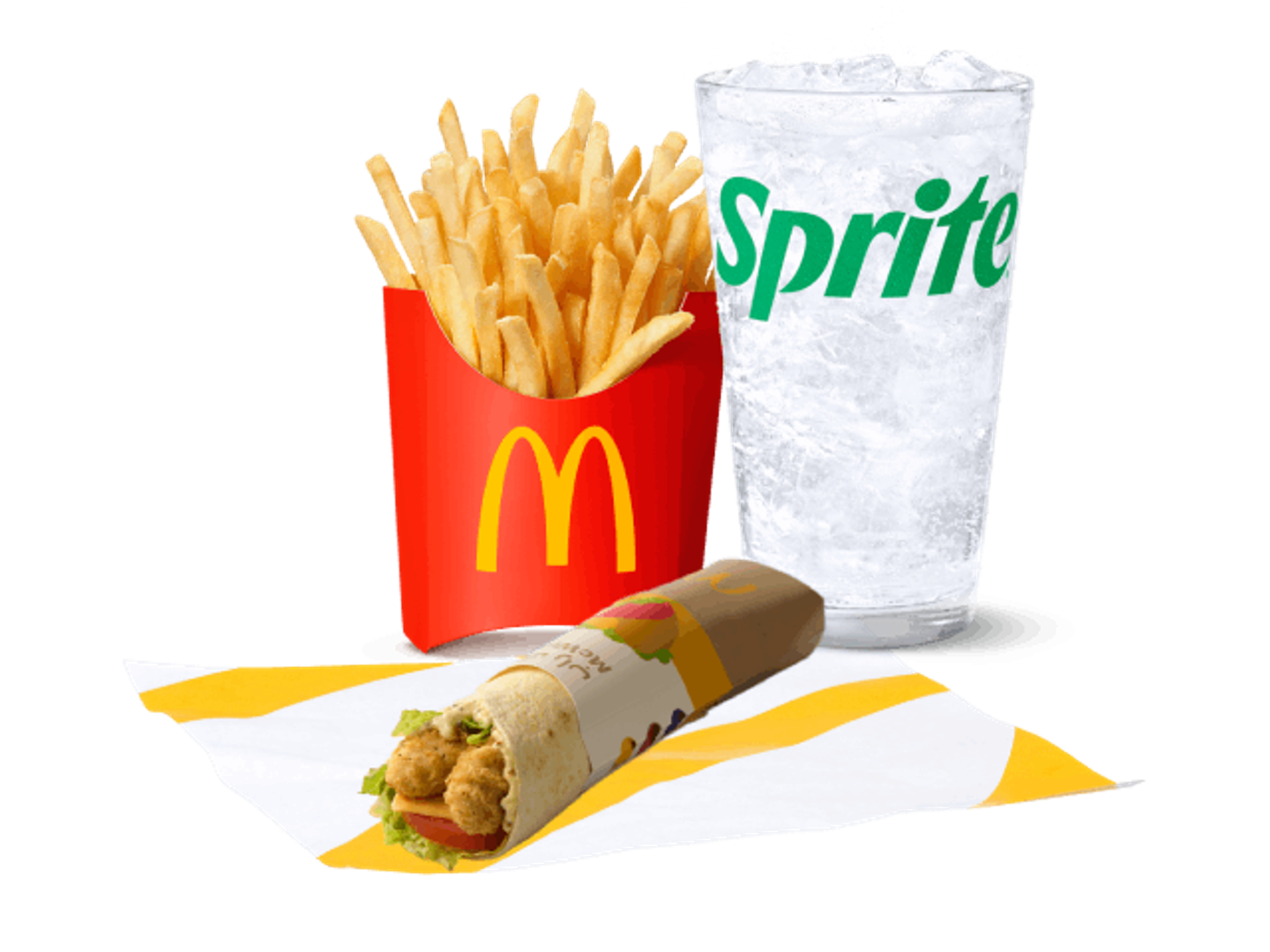 Mc Wrap Dijon Large Meal