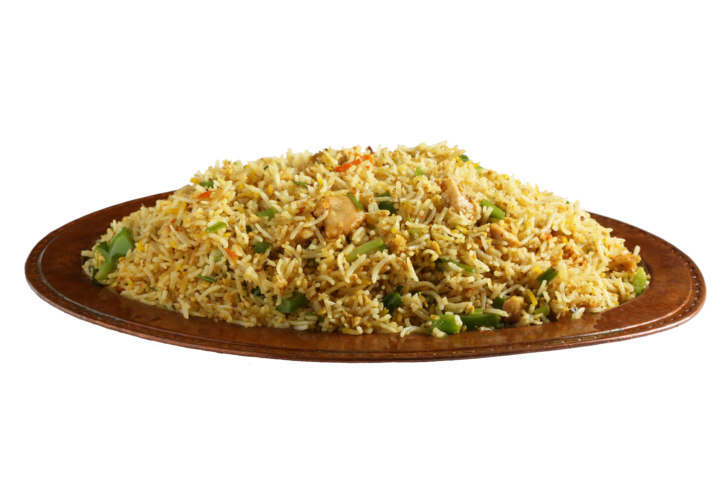 أرز مقلي بالدجاج