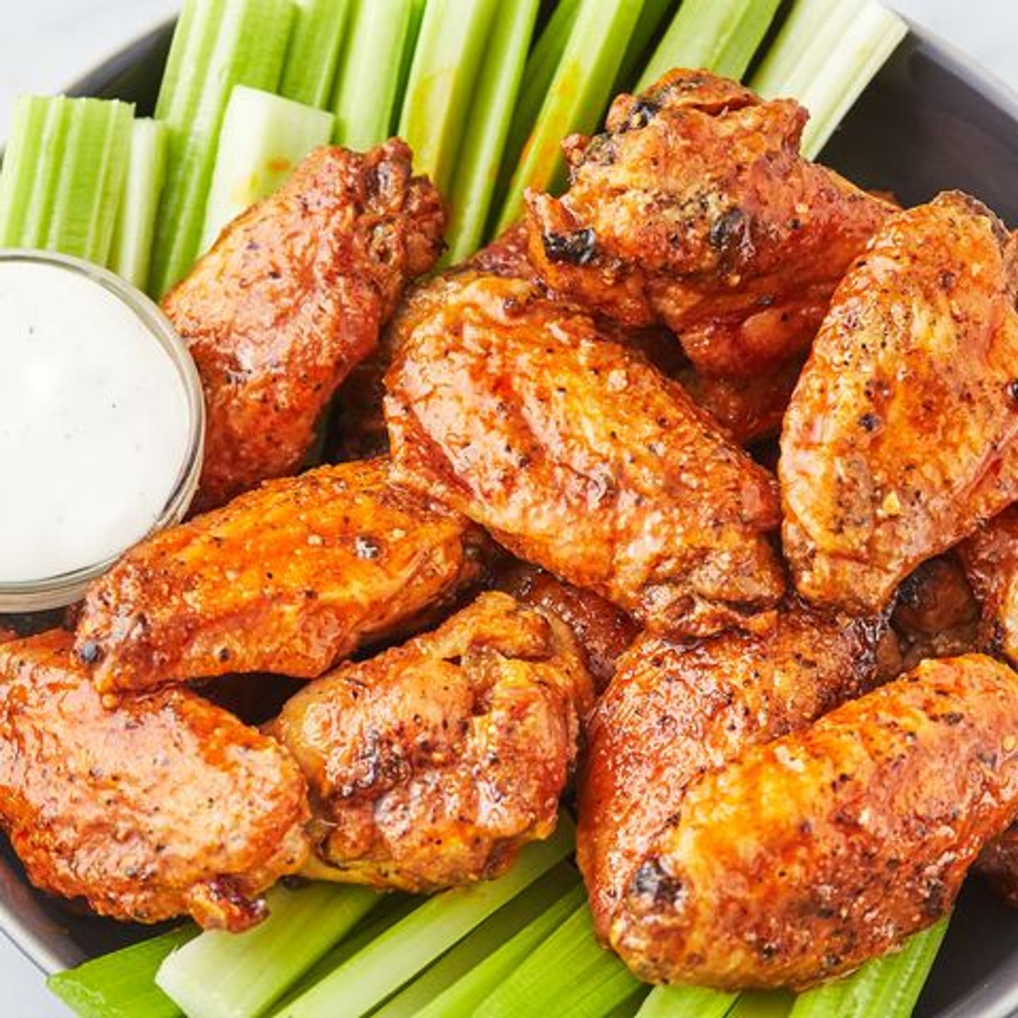 Oven Baked Spicy Chicken Wings 8