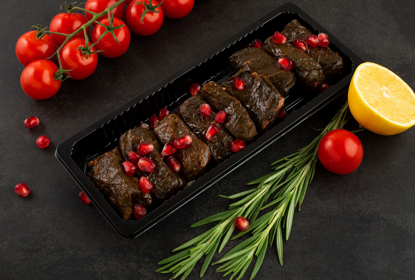 ورق عنب بدبس الرمان