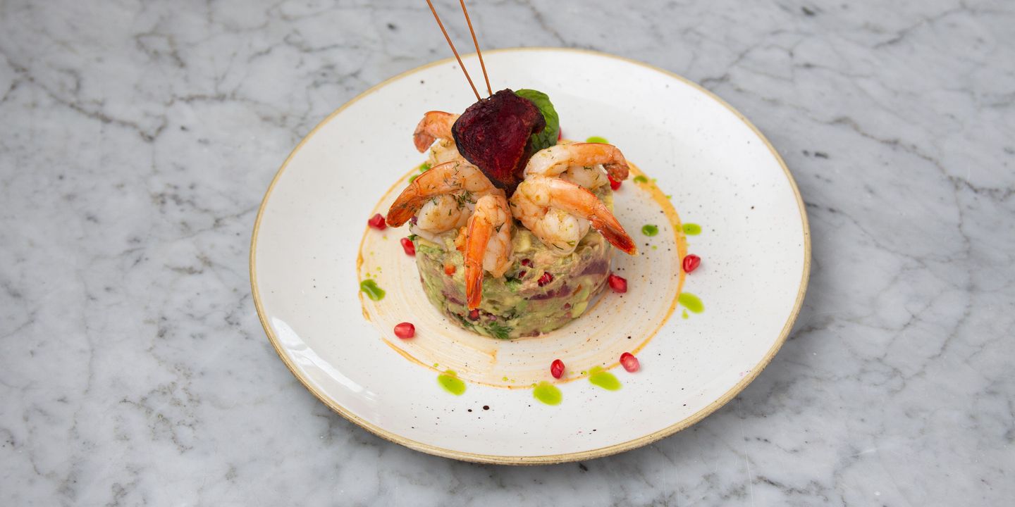 Tropical Avocado Shrimp