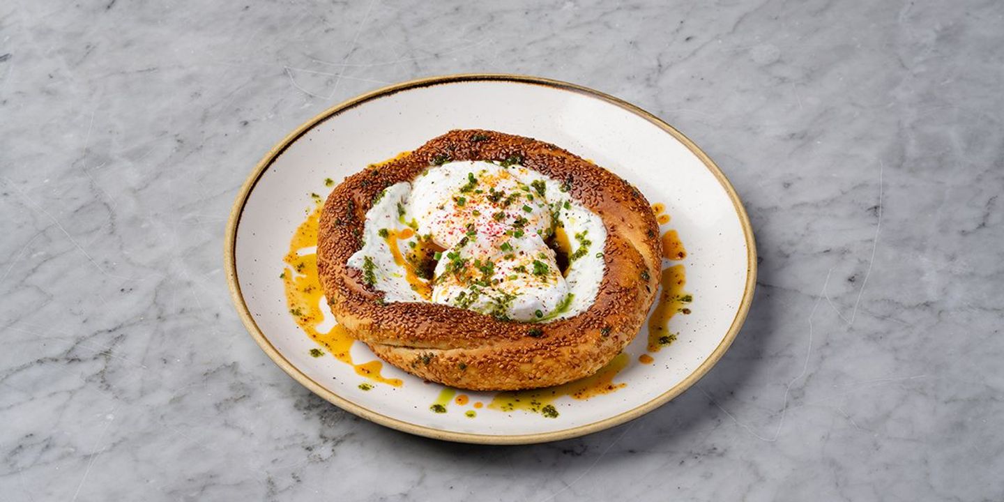 Turkish Cilbir Egg