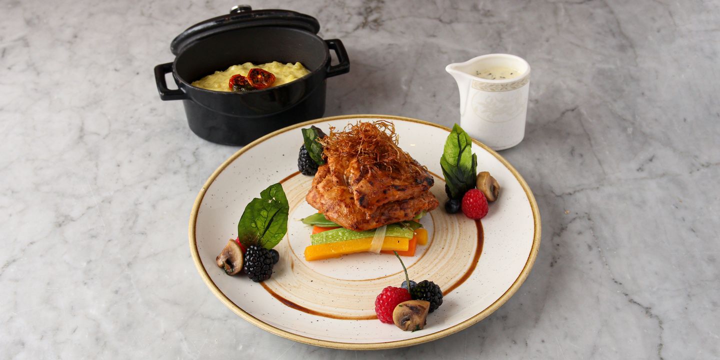 Chicken Parmesan With Risotto