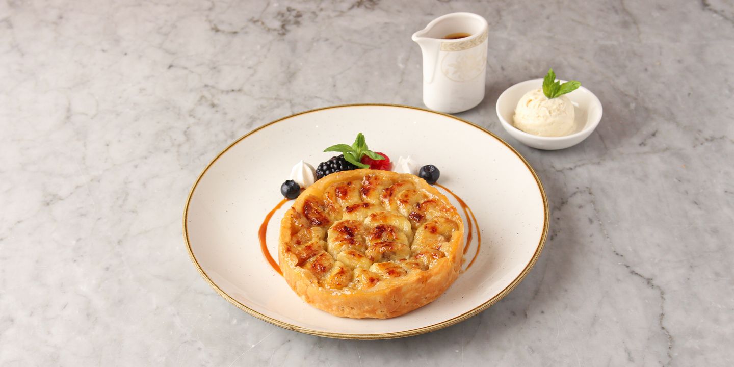 Hot Banana Tart