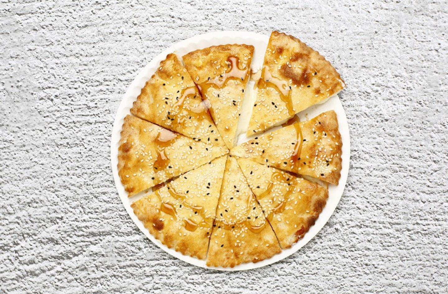 Round Kraft Cheese Pie