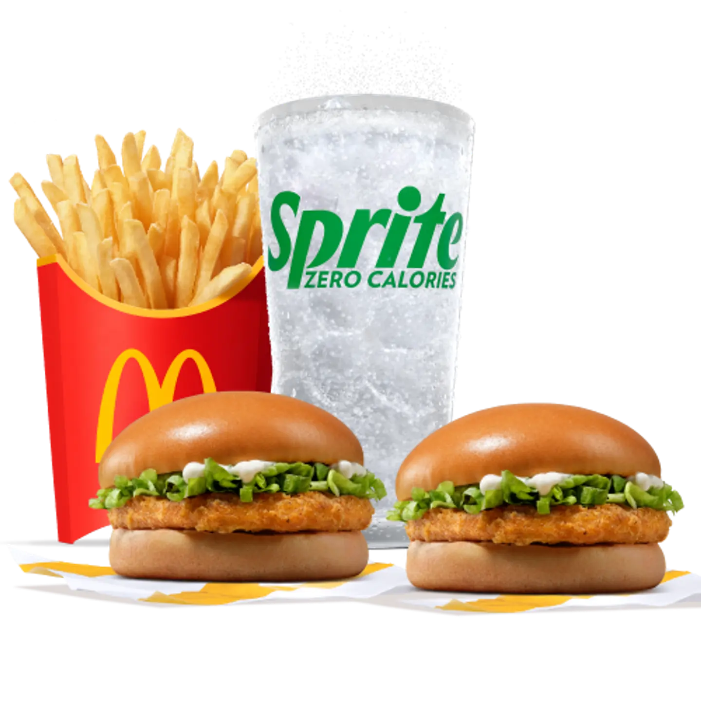 Large Duo Chickenburger Meal