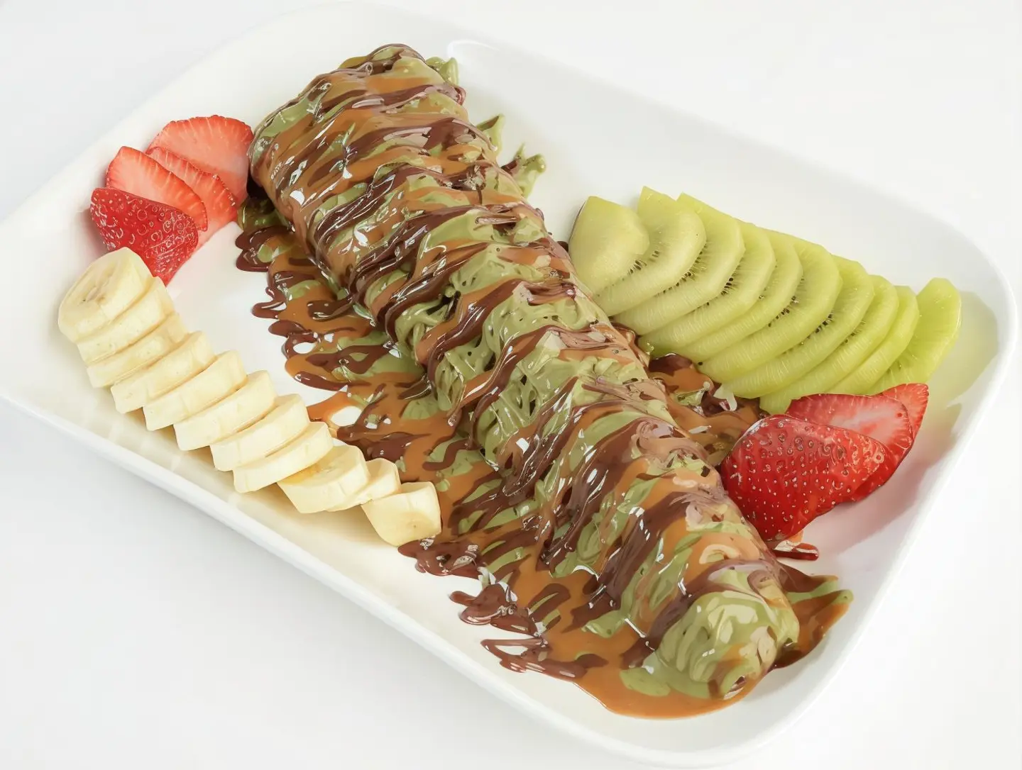 Waffle Stick Mixed Fruits