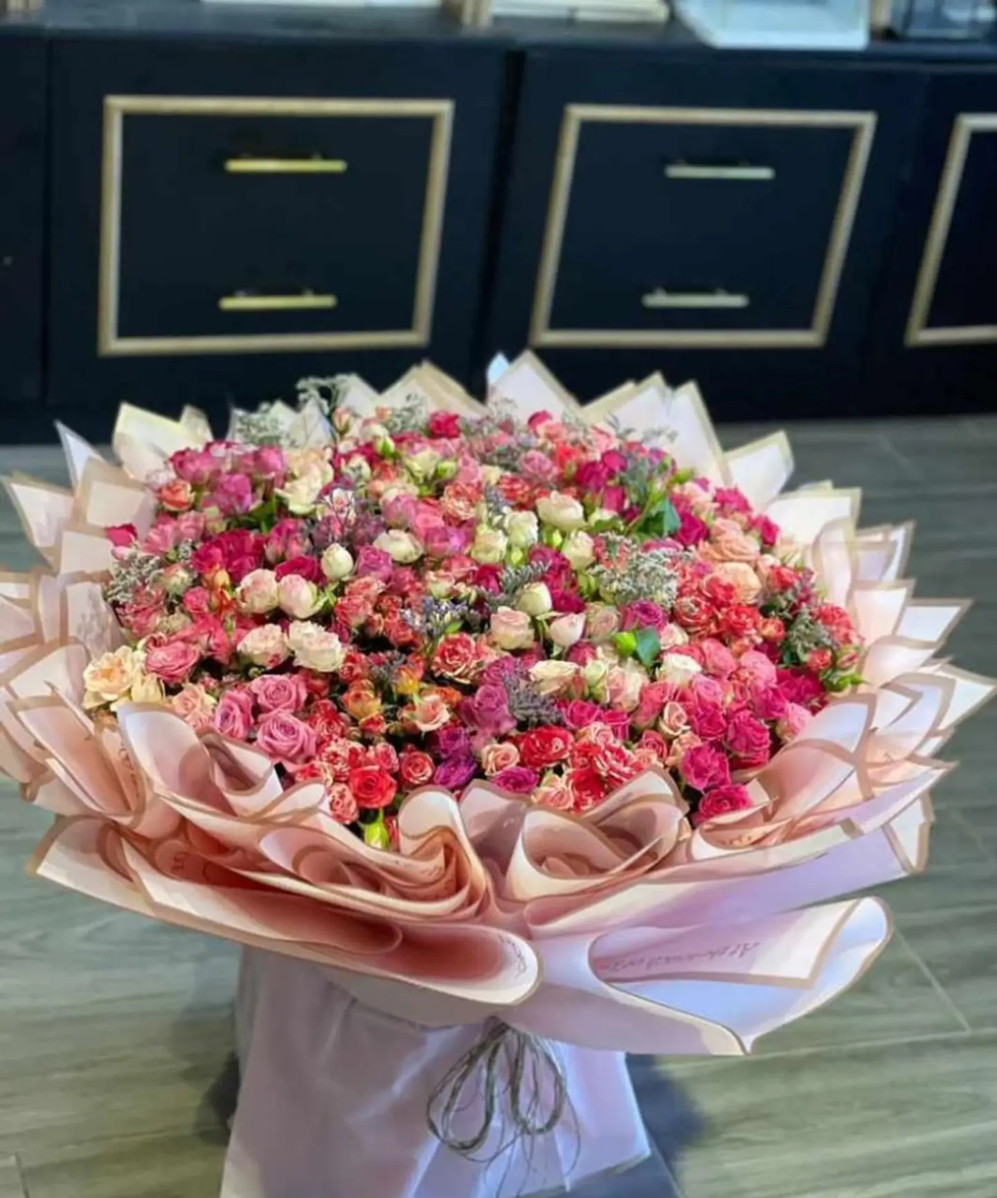 بوكيه بيبي روز كبير
