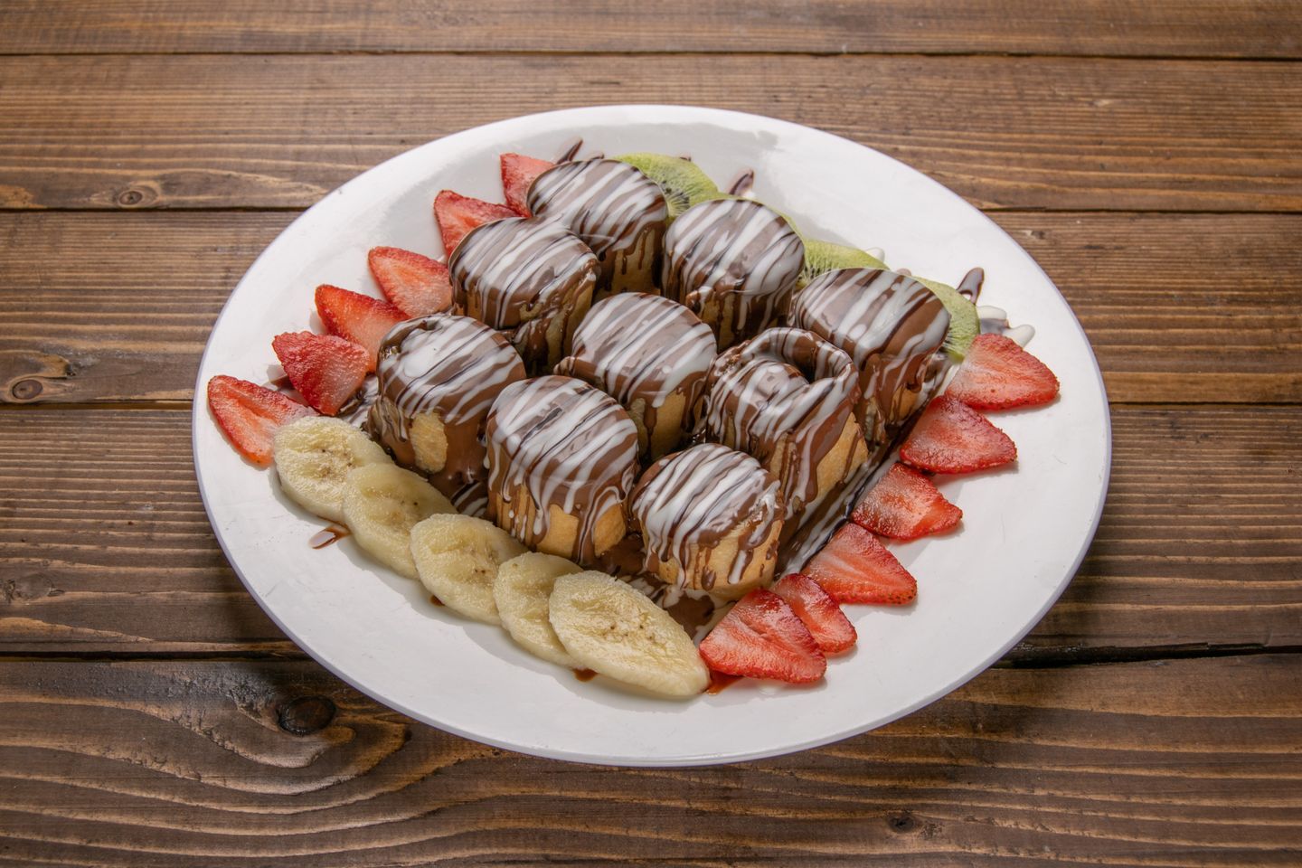 Nutella Fruit Sushi
