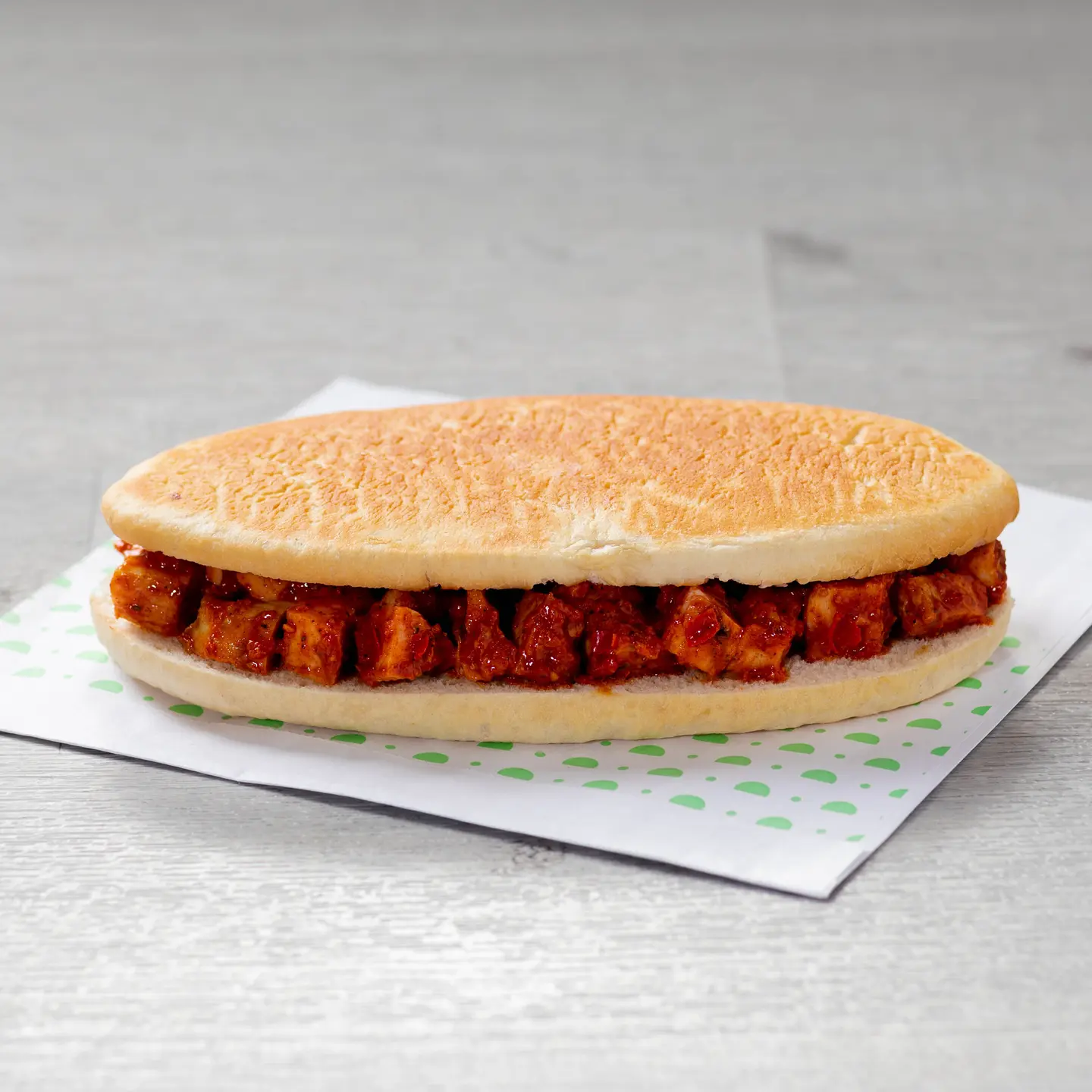Buttered Chicken Panini Sandwich
