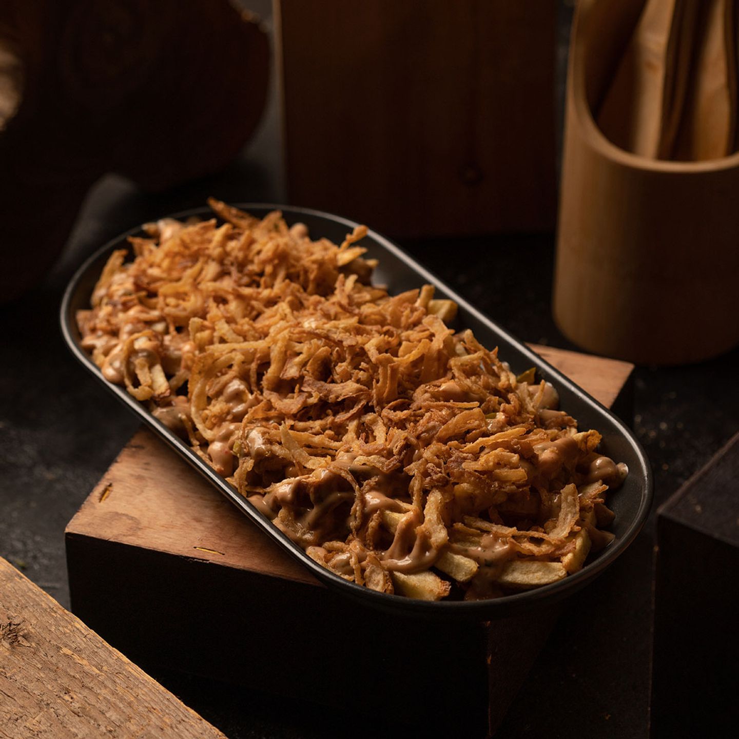 Smoked Comando Fries