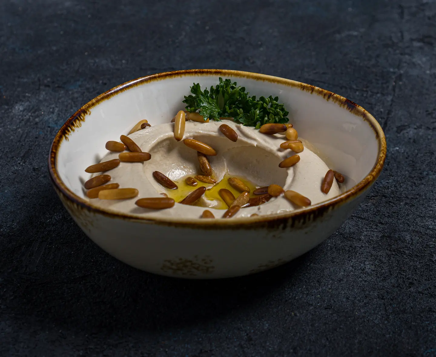 Hummus With Pine Nut