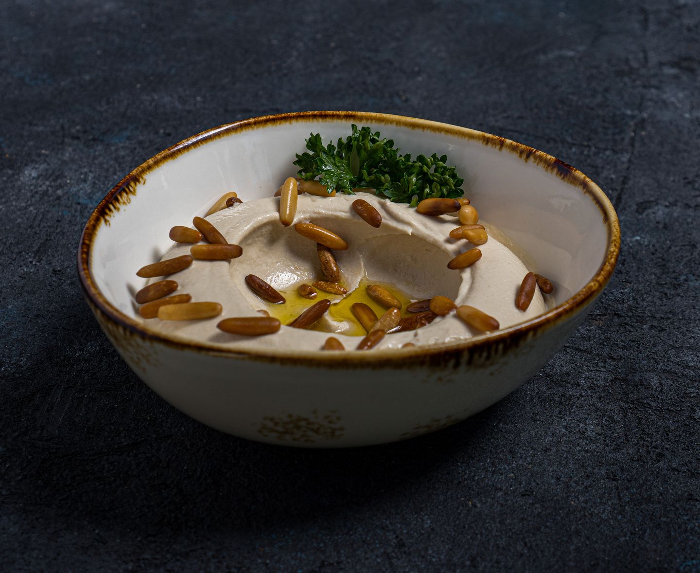 Hummus With Pine Nut