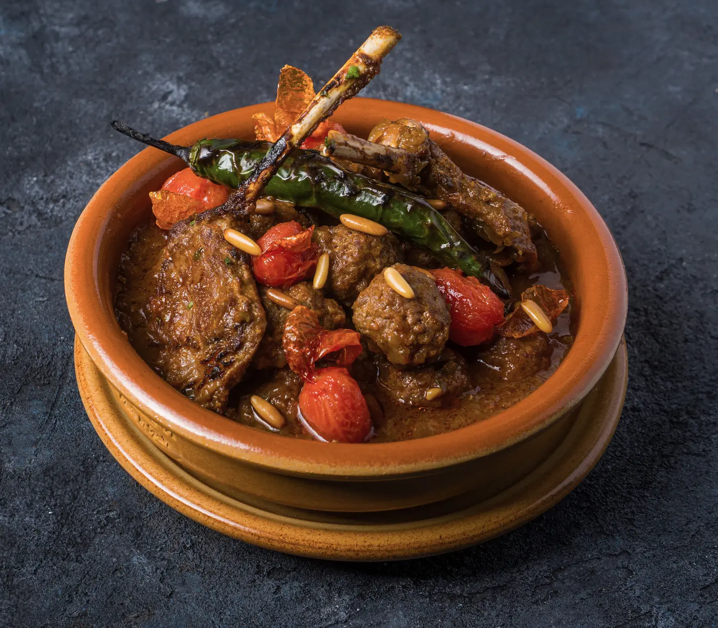 Blue Basha With Lamb Ribs