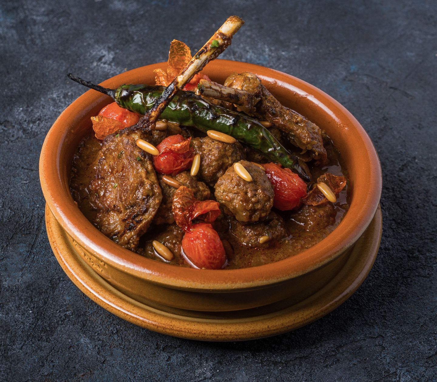 Blue Basha With Lamb Ribs