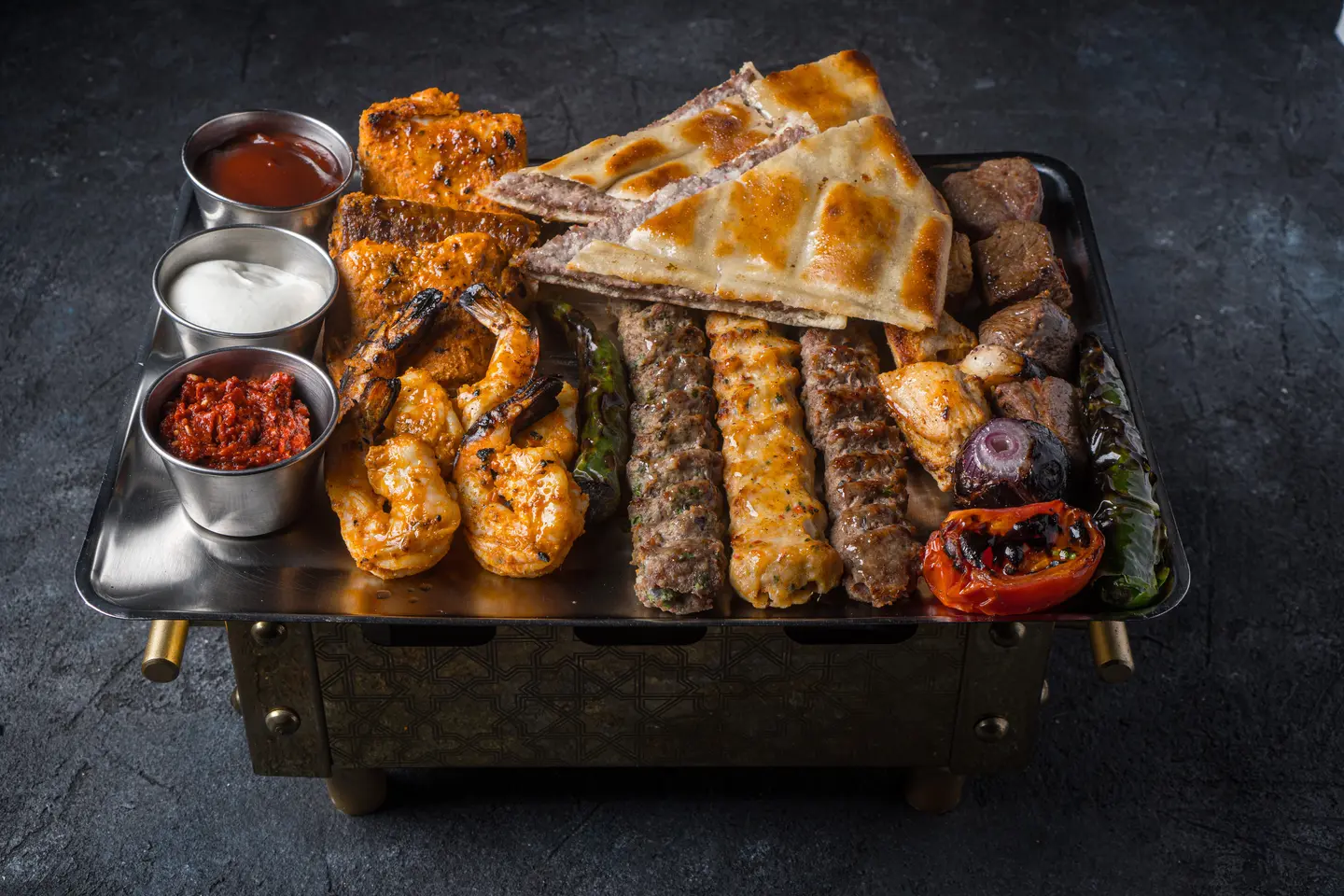 Blue Garden Mixed Grills