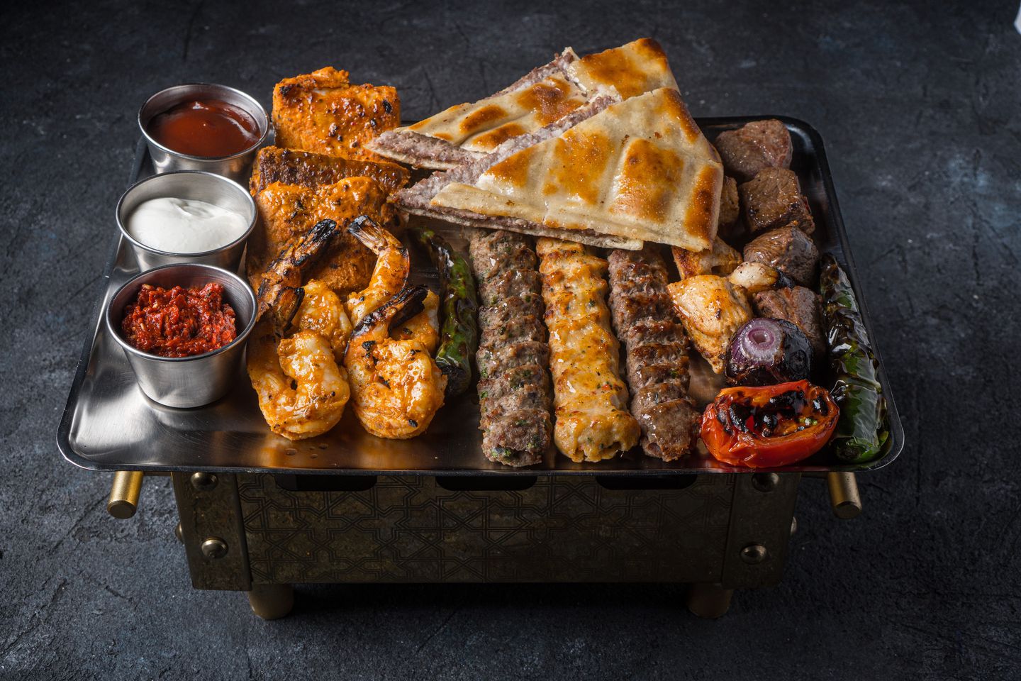 Blue Garden Mixed Grills