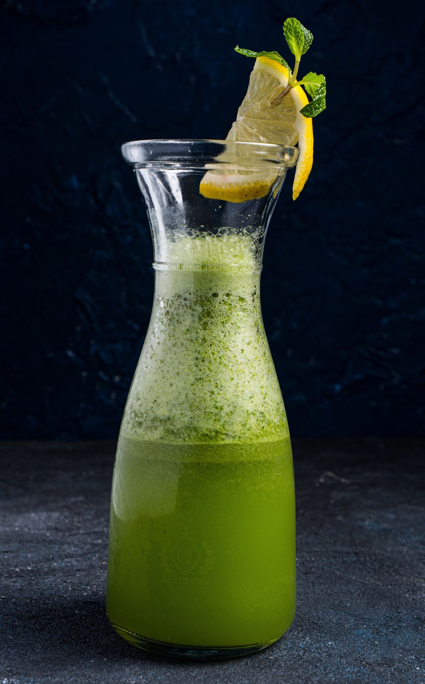 Fresh Lemon Juice With Mint