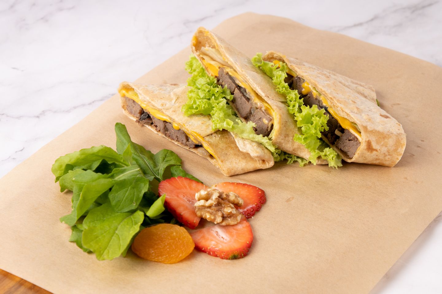 Grilled Beef Wrap - Small Sandwich