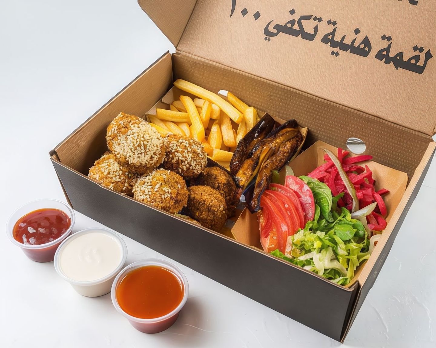 صحن فلافل