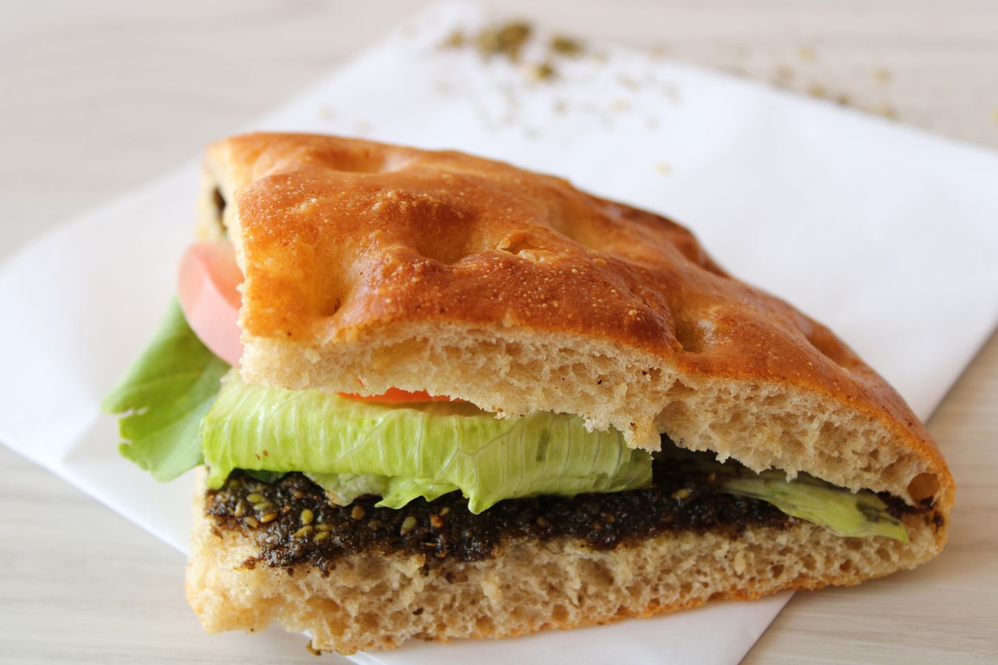 ساندوتش زعتر البلسمك