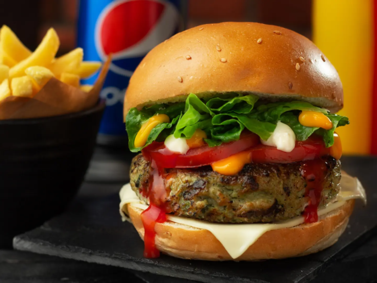 Chicken Burger Meal